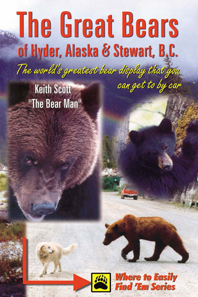 Great Bears of Hyder AK and Stewart BC: the word's greatest bear display that you can get to by car