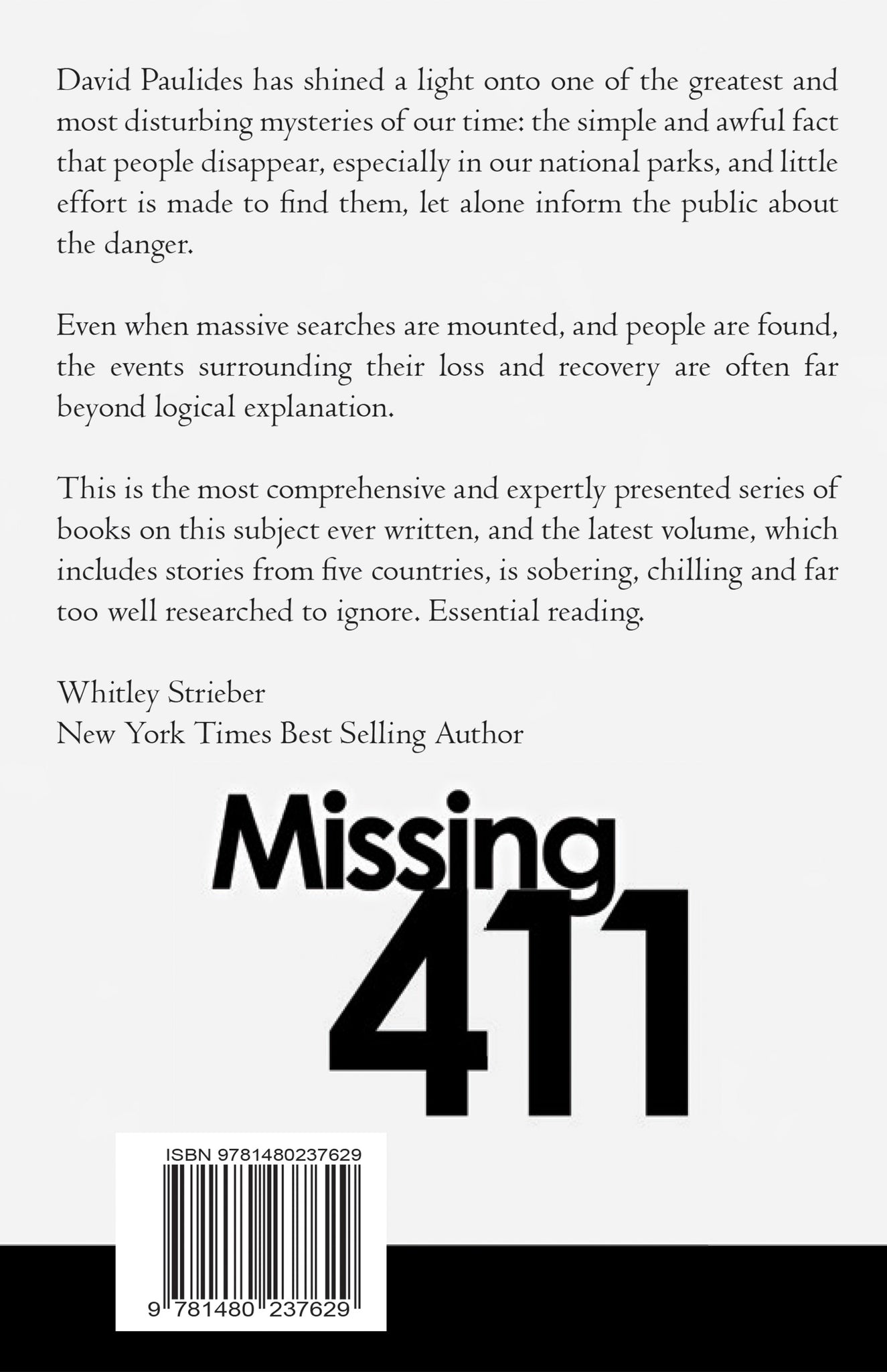 Missing 411 Series: North America & Beyond