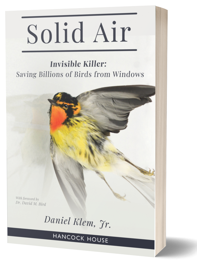 Solid Air: Invisible Killer Saving Billions of Birds from Windows