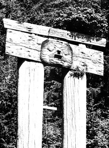 Those Born at Koona: the totem poles of the Haida village Skedans, Haida Gwaii